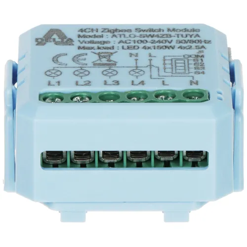 Inteligentny przełącznik ATLO-SW4ZB-TUYA ZigBee, Tuya Smart