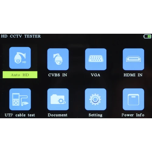 AHD, HD-CVI, HD-TVI, PAL MS-ACT50-4K 5 colių monitorius