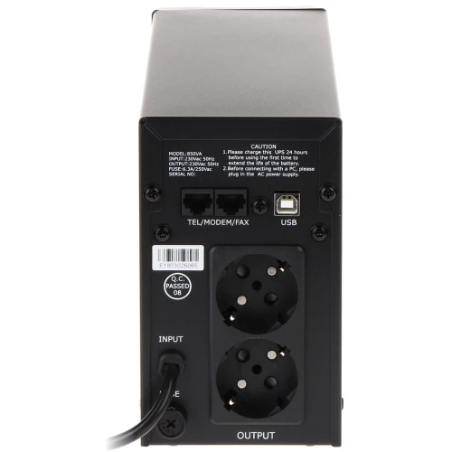 AT-UPS850-LED 850VA UPS maitinimo šaltinis