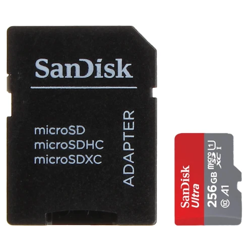 Atminties kortelė SD-MICRO-10/256-SANDISK UHS-I sdxc 256GB Sandisk