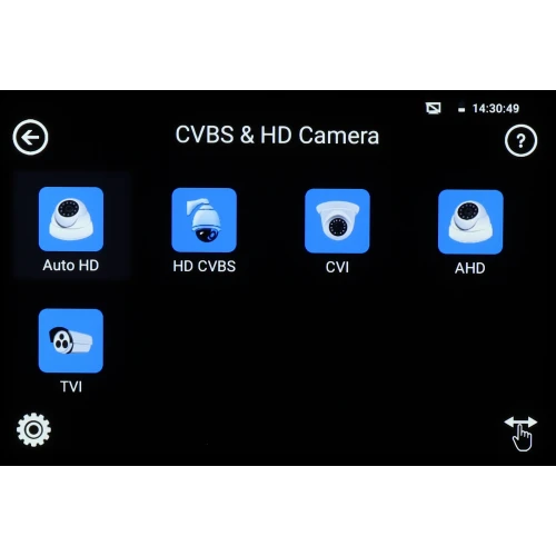 Dažnafunkcis CCTV testeris CS-HB-45H