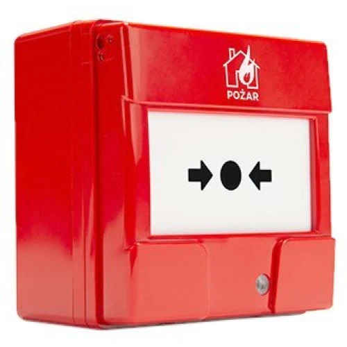 Adresuojamas gaisro signalizacijos mygtukas ROP-400/PL SATEL
