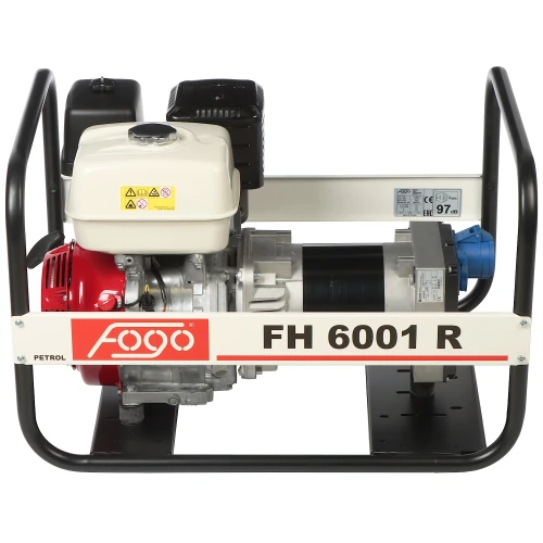 FOGO FH-6001R 5600W Honda GX 390 generatorius