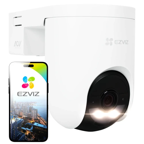 EZVIZ 2K+ HB8 belaidė kamera su savo maitinimu