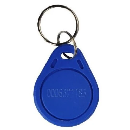 RFID raktų pakabukas BS-02BE 125kHz mėlynas su numeriu