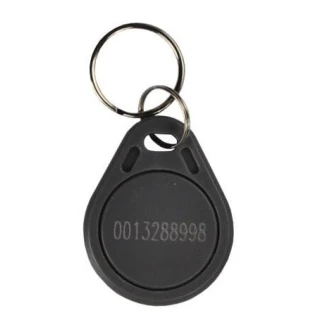 RFID raktų pakabukas BS-02GY 125kHz pilkas su numeriu