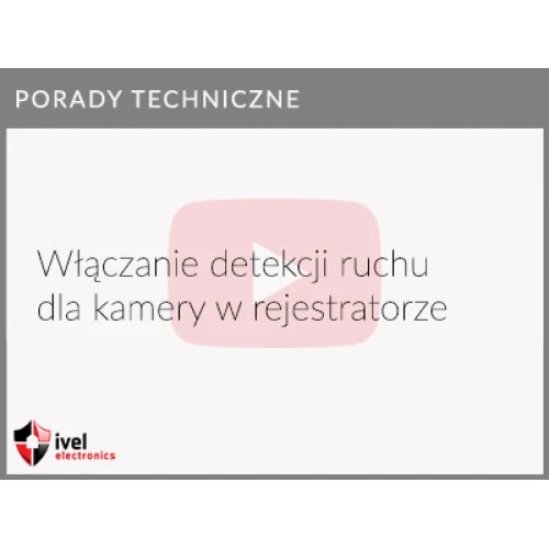 Kaip nustatyti judesio aptikimą "Hikvision" vaizdo registratoriuje, antroji meniu versija
