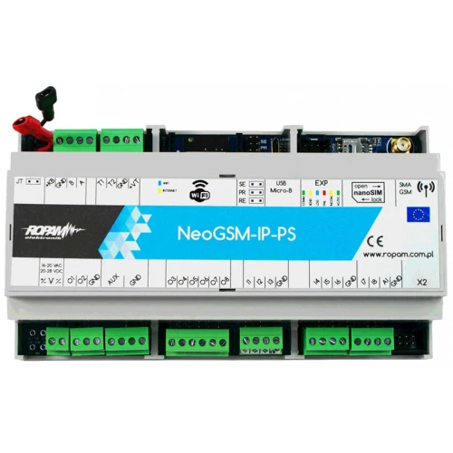 Ropam NeoGSM-IP-PS-D9M signalizacijos centras
