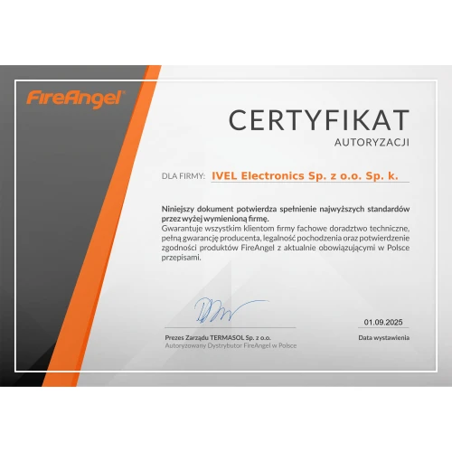 FireAngel ST-622-PLT dūmų jutiklis