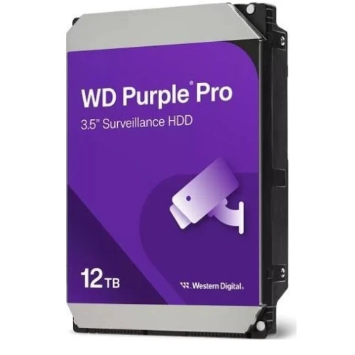 WD Purple Pro 12TB 3,5" SATA stebėjimo kietasis diskas