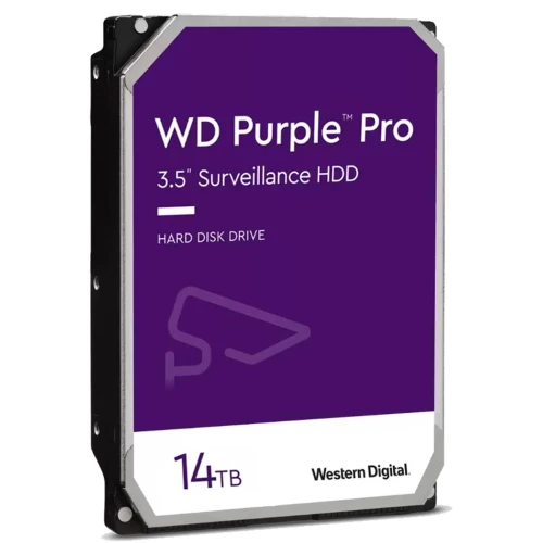 WD Purple Pro 14TB 3,5" SATA stebėjimo kietasis diskas