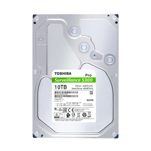 Toshiba S300 Pro Surveillance 10TB kietasis diskas stebėjimui