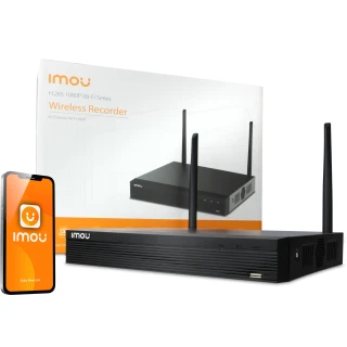 IMOU NVR1104HS-W Wifi IP įrašytuvas 4 kameroms