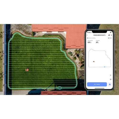 EZVIZ RM600 (CS-R64-A11) vejapjovė robotas valdymas per „Bluetooth“/„Wi-Fi“