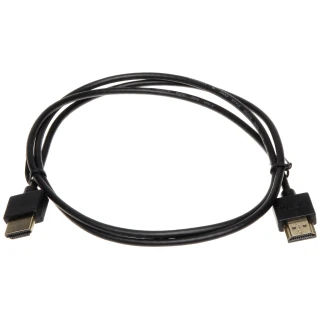 HDMI-1.0/SLIM 1.0m kabelis