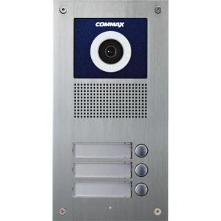 3-abonentų kamera su optikos reguliavimu ir RFID skaitytuvas Commax DRC-3UC/RFID