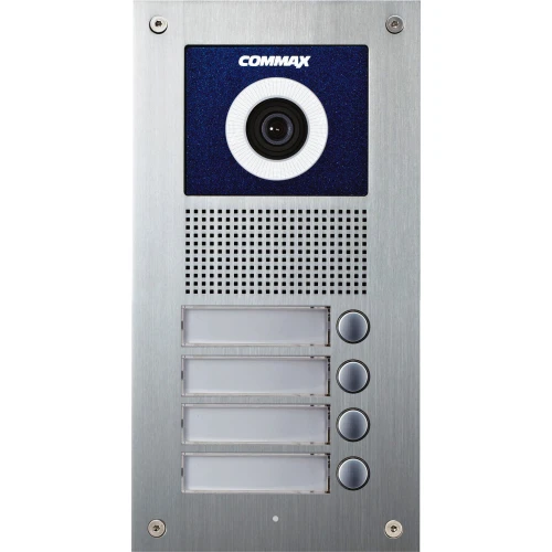 4-abonentų kamera su optikos reguliavimu ir RFID skaitytuvas Commax DRC-4UC/RFID