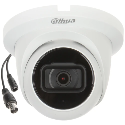 DAHUA HAC-HDW1231TLMQ-A-0280B kupolo kamera, 4-in-1, 2.1 Mpx, mikrofonas, balta,