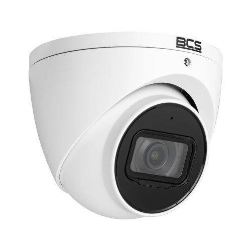 BCS-L-EIP28FSR5-AI1(2) kupolinė 8Mpx IP kamera, su 1/1.8'' keitikliu ir 2.8mm objektyvu