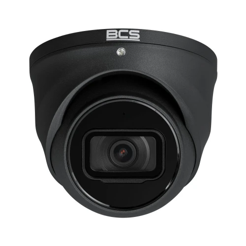 BCS-L-EIP28FSR5-Ai1-G(2) kupolinė 8Mpx IP kamera, su 1/1.8'' keitikliu ir 2.8mm objektyvu
