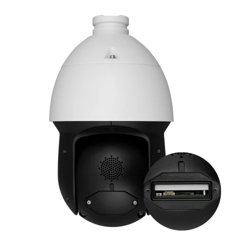 BCS-L-SIP224FR5-THT-AI1 256x192, 7mm, 4Mpx, 8mm objektyvas su temperatūros matavimo funkcija BCS' sukamoji termovizorinė IP kamera