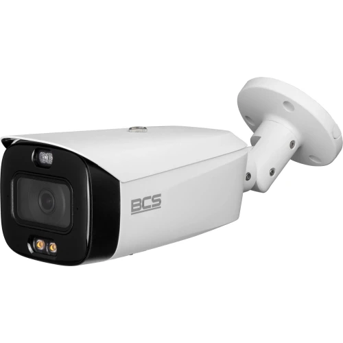 BCS-L-TIP58FCR3L3-AI1 vamzdinė IP kamera 8 Mpx NightColor su garsiakalbiu