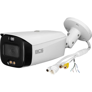 BCS-L-TIP58FCR3L3-AI1(2) vamzdinė IP kamera 8 Mpx NightColor su garsiakalbiu