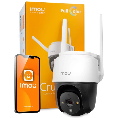 IMOU 2x IPC-S42FP 2k IR 30m Full Color sukimasis Wi-Fi kamerų rinkinys