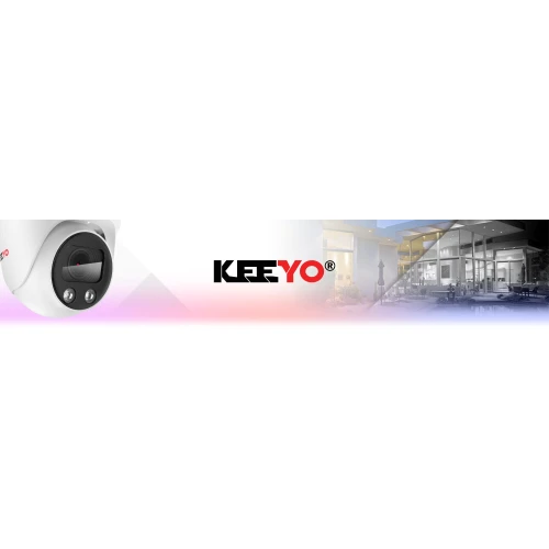 KEEYO LV-IP8M3AF 8Mpx IR 30m tinklo IP kamera