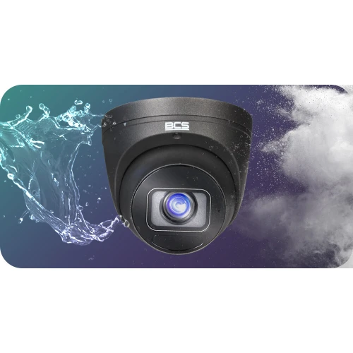 BCS-P-EIP52VSR4-Ai1-G 2Mpx IP kamera, IR 40m, motozoom, STARLIGHT, atsparumas vandalizmui
