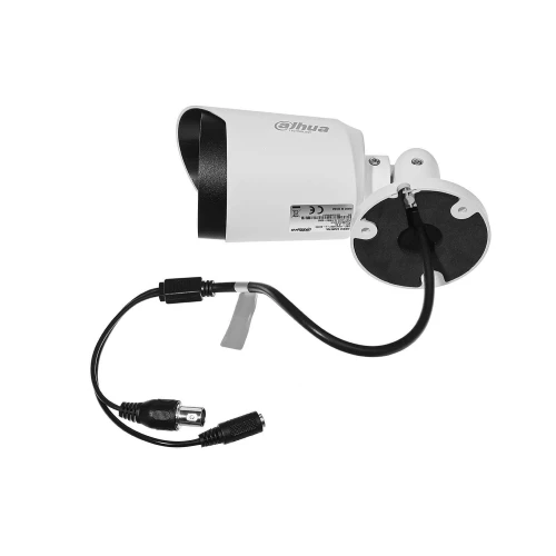 Tubinė kamera HAC-HFW1500T-A-0280B-S2 DAHUA, 4-in-1, 5Mpx, mikrofonas, balta,