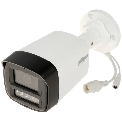 Zestaw do monitoringu IP Dahua 8x IPC-HFW1239TL1-A-IL-0280B 2Mpx, Smart Dual Light 30m, Full-Color 