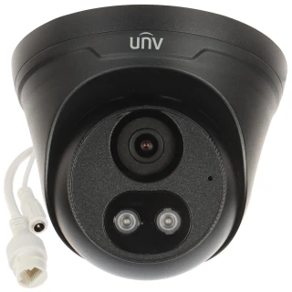 Vandalizmo atspari IP kamera IPC3614LE-ADF28KC-WL-BLACK ColorHunter - 4Mpx 2.8mm UNIVIEW