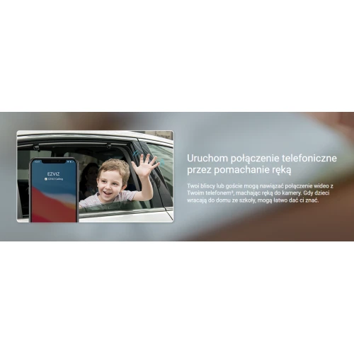 EZVIZ CS-H3C 5Mpx Belaidė Išorinė Kamera Wifi Programėlė Aptikimas