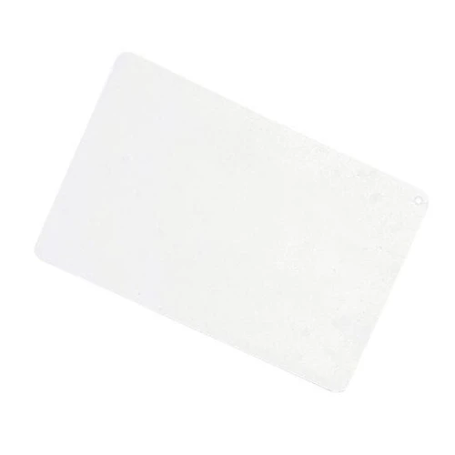 EMC-11 RFID kortelė, 13,56 MHz, įrašoma, 1kB, 1.8mm su skyle, baltai laminuota
