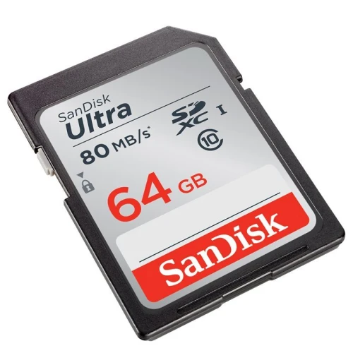 Atminties kortelė SD-10/64-SAND UHS-I, SDXC 64GB SANDISK