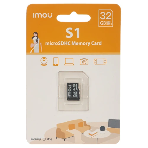 MicroSD atminties kortelė 32GB ST2-32-S1 IMOU