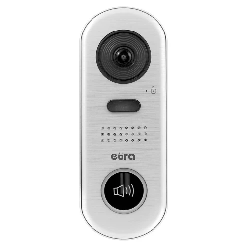 Modulinis išorinis EURA VDA-70A5 2 EASY vienbučio vaizdo durų telefonas, paviršinis montavimas