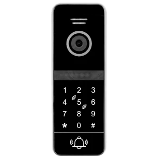 EURA VDA-50C5 išorinė videodomofono kasetė - vienų šeimos, juoda, 960p kamera