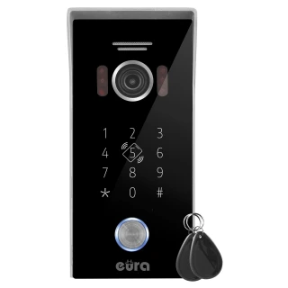 EURA VDA-51C5/N išorinė vaizdo durų telefonų kasetė - 1080p. kamera, RFID skaitytuvas