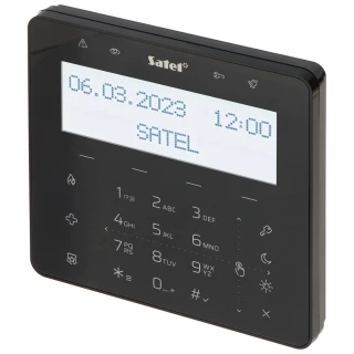 Sensorinė klaviatūra signalizacijos centralei INT-KSG2R-B SATEL