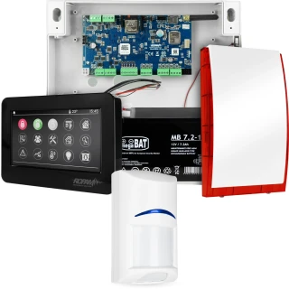 NeoGSM-IP signalizacijos sistema, Juoda, 1x jutiklis, GSM pranešimas, Wifi