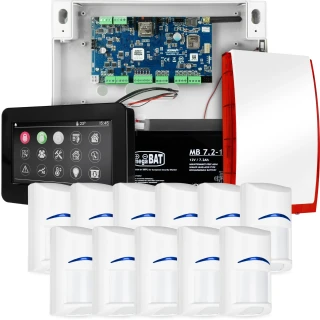 Visiška signalizacijos sistema NEOLTE-IP, 11x jutiklis BOSCH, TPR-4BS-P, GSM WiFi