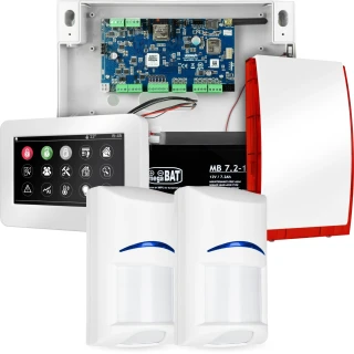 Visiška signalizacijos sistema NEOLTE-IP, 2x jutiklis BOSCH, TPR-4WS-P, GSM WiFi