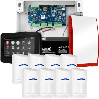 Visiška signalizacijos sistema NEOLTE-IP, 8x jutiklis BOSCH, TPR-4BS-P, GSM WiFi