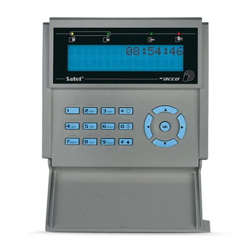 LCD manipuliatorius su artimosios prieigos kortelių skaitytuvas ACCO-KLCDR-BG