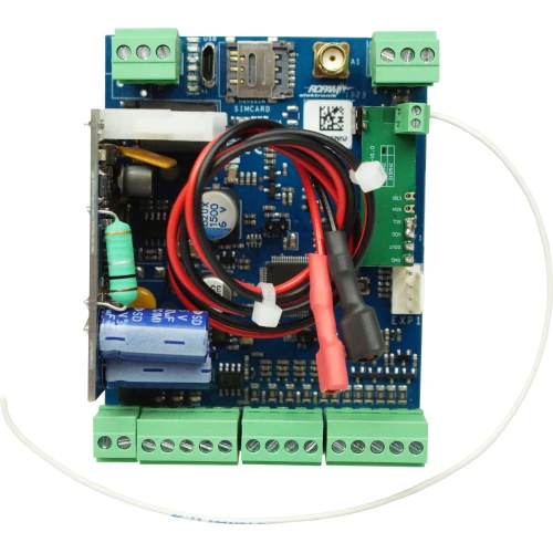 LTE/GPRS ryšio modulis, 17-20V/AC, 20-30V/DC, MultiLTE-RF-PS Ropam
