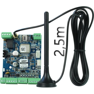 GSM pranešimų ir valdymo modulis Ropam BasicGSM 2 + antena AT-GSM-MAG