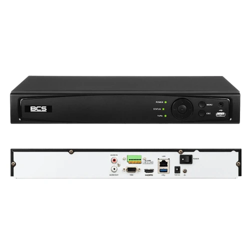 BCS-V-NVR0401A-4KE 4 kanalų 8Mpx BCS View IP registratorius