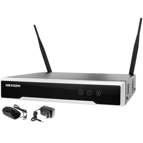 Hikvision Belaidžio stebėjimo įrašytuvas Wifi NVR-4CH-W DS-7104NI-K1/W/M